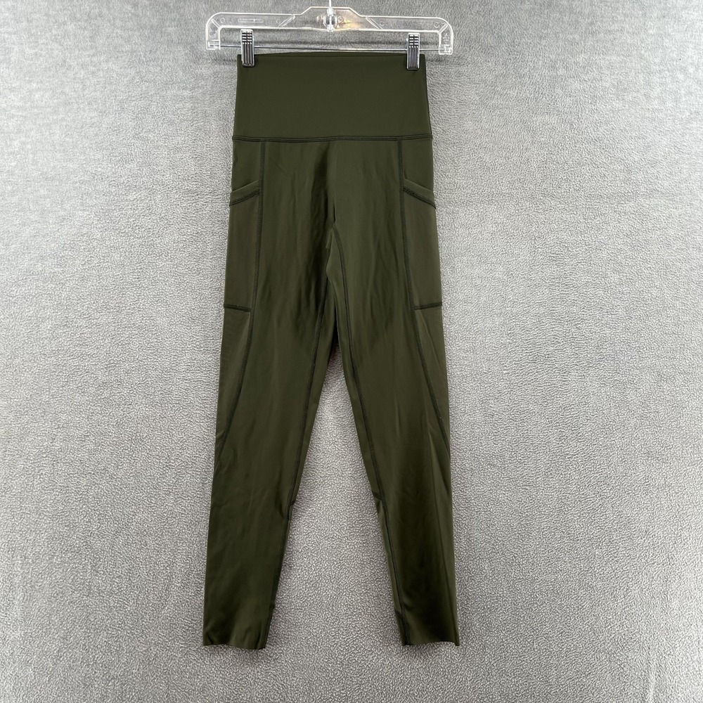 OFFLINE by Aerie Leggings Womens Small Real Me 7/8 Hi-Rise Crossover Pockets